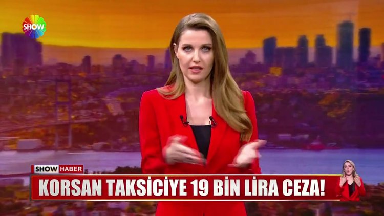 Korsan taksiciye 19 bin lira ceza!