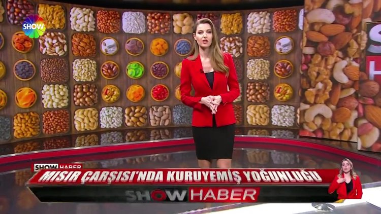 Mısır Çarşısı'nda kuruyemiş yoğunluğu