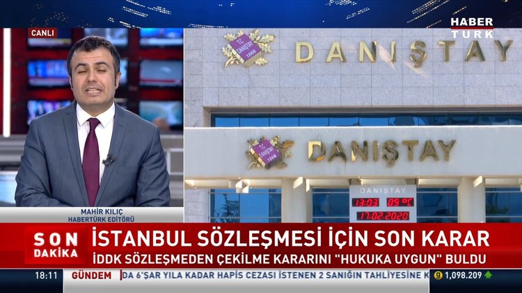 İstanbul Sözleşmesi için son karar