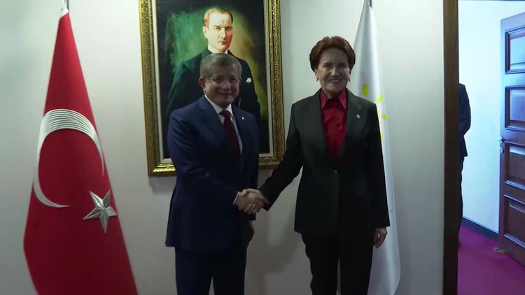 Davutoğlu, Kılıçdaroğlu ve Akşener ile görüştü