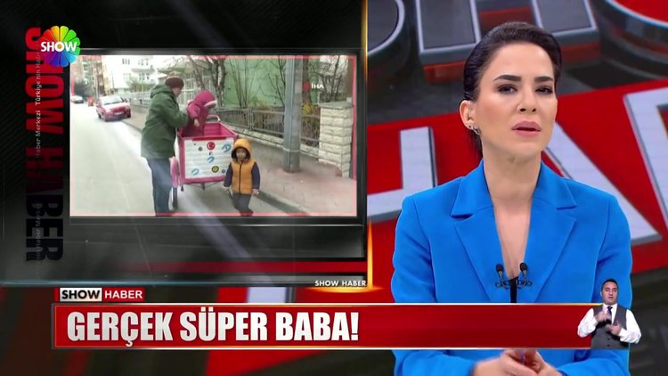 Gerçek süper baba!