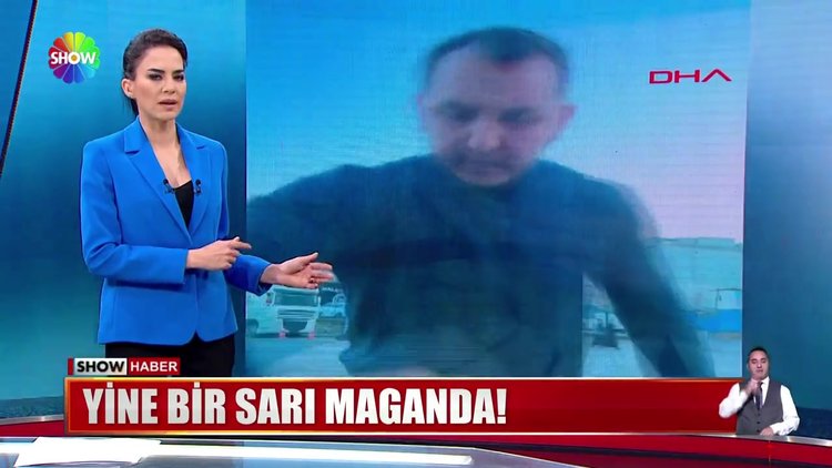 Yine bir sarı maganda!