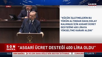 En düşük emekli maaşı ne kadar oldu? Cumhurbaşkanı Erdoğan açıkladı!