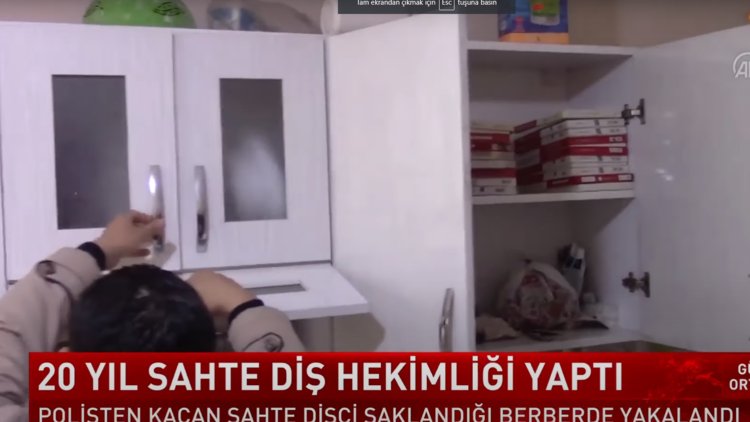 Mersin’de 20 yıldır sahte diş hekimliği yapan kişi yakalandı - 4 Ocak 2023