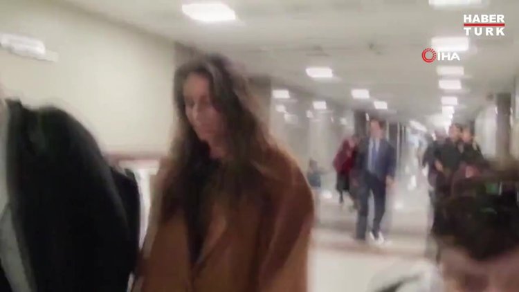 Eda Taşpınar Çağlayan Adliyesi'ne getirildi