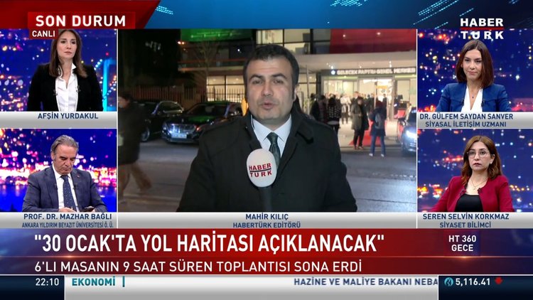 6'lı Masa'dan yazılı açıklama yapıldı