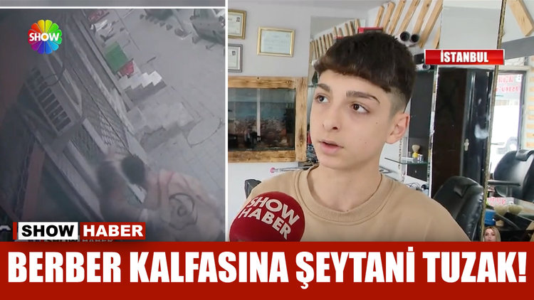 'Tıraş' bahanesiyle berberi soydu