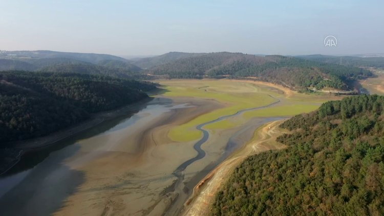 İstanbul'un barajlarında su seviyesi yüzde 32,25 olarak ölçüldü