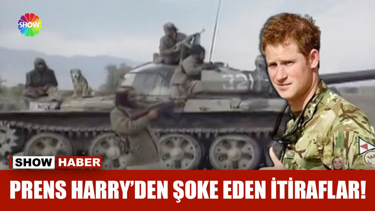 Prens Harry'den şoke eden itiraflar!