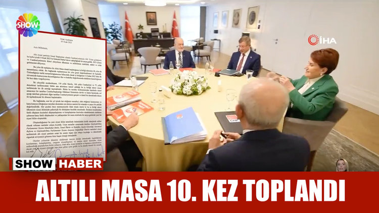 Altılı Masa 10. kez toplandı