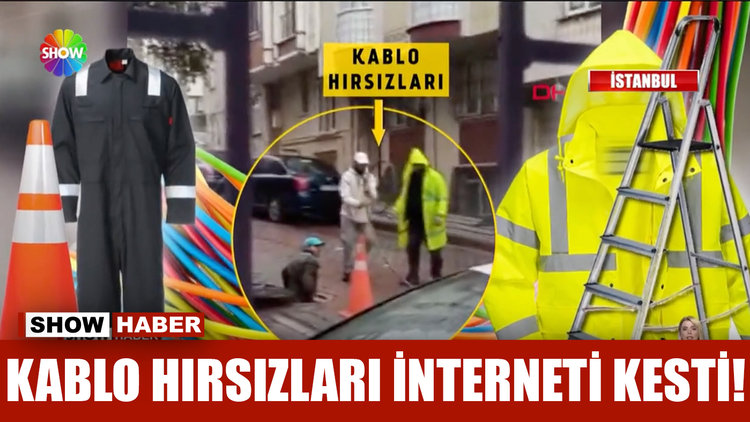 Kablo hırsızları interneti kesti!