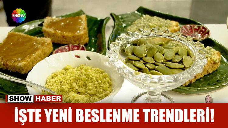 İşte yeni beslenme trendleri!