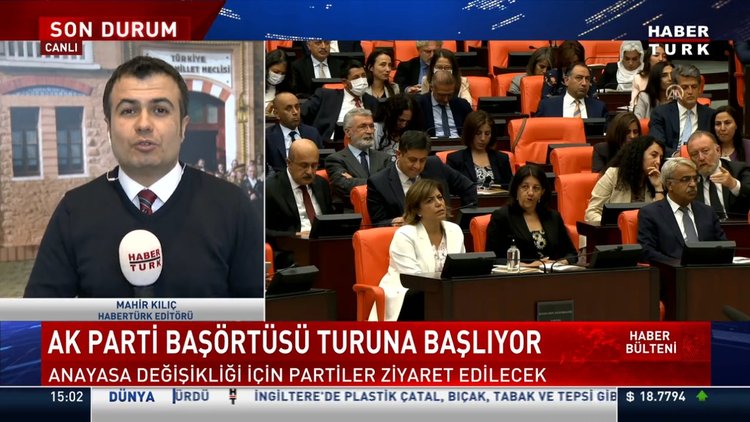 Ak Parti başörtüsü turuna başlıyor