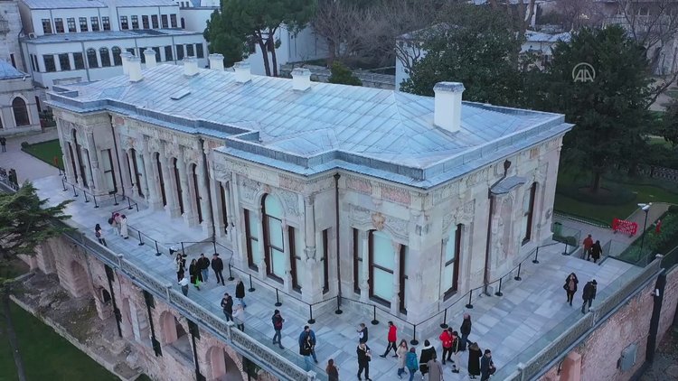 Topkapı Sarayındaki 165 yıllık Mecidiye Köşkü ilk kez ziyarete açılacak