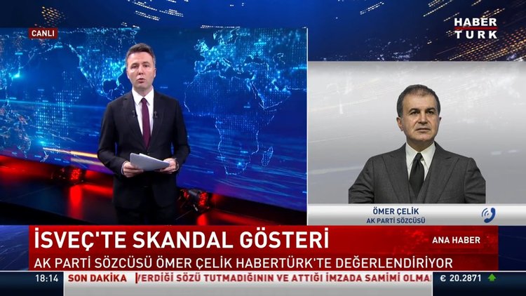 İsveç'te skandal gösteri