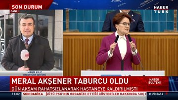İYİ Parti Genel Başkanı Meral Akşener taburcu oldu