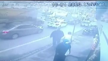 Hatay'da bir kişinin hayatını kaybettiği kazanın güvenlik kamerası görüntüleri