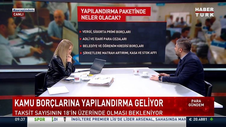 Kamu borçlarına yapılandırma geliyor