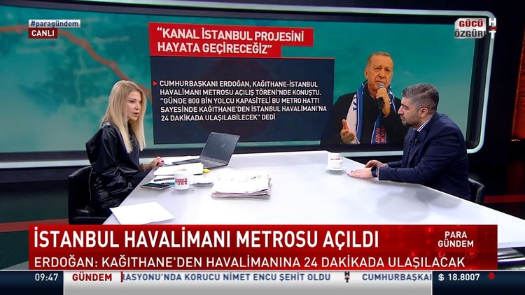 İstanbul Havalimanı metrosu açıldı