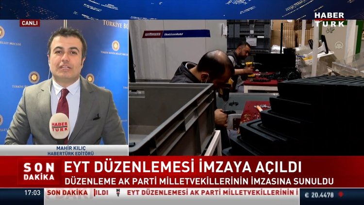 EYT düzenlemesi imzaya açıldı