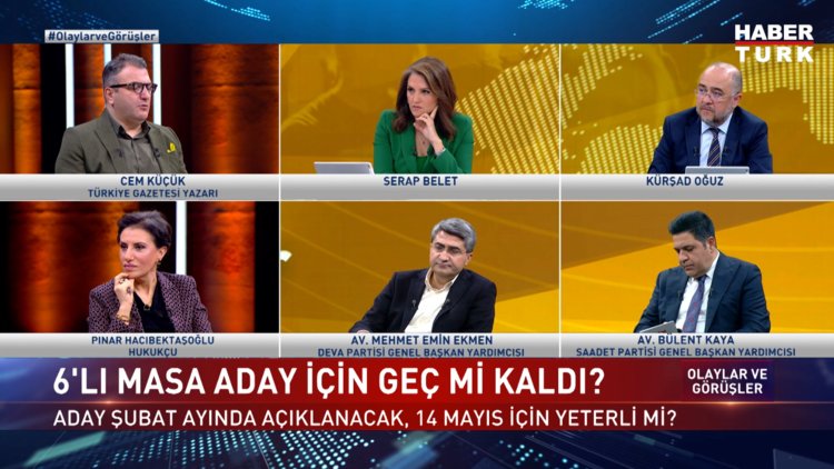 Olaylar ve Görüşler - 27 Ocak 2023 (6&#039;lı Masa aday için geç mi kaldı?)