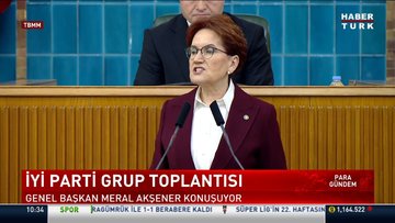 İYİ Parti lideri Akşener'den açıklamalar