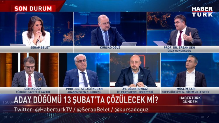 Habertürk Gündem - 1 Şubat 2023 (Aday düğümü 13 Şubat’ta çözülecek mi?)