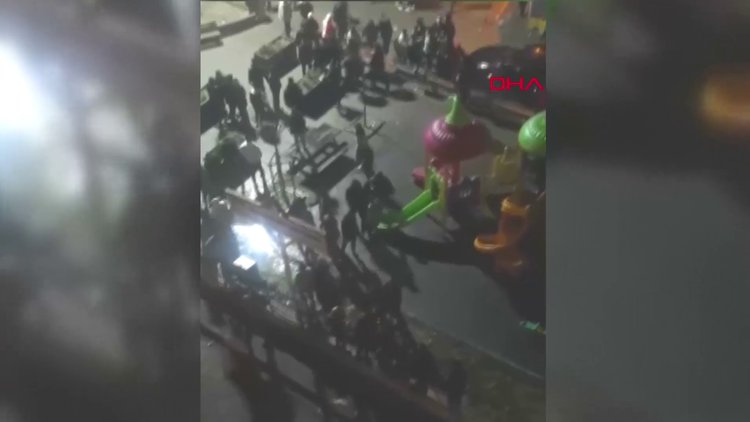 Bahçelievler'de asker eğlencesinde bıçaklı kavga