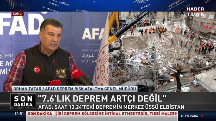 AFAD'dan yeni açıklama! "7.6'lık deprem artçı değil"