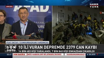 Cumhurbaşkanı Yardımcısı Fuat Oktay'dan önemli açıklamalar
