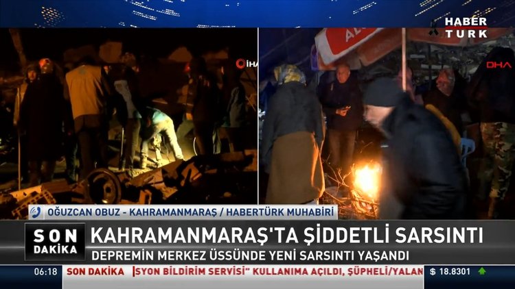SON DAKİKA! Kahramanmaraş'ta şiddetli sarsıntı!