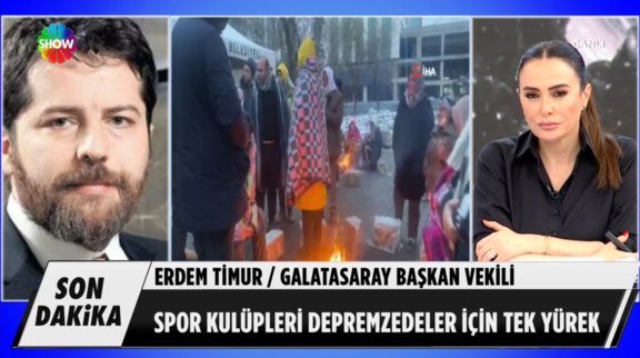 Galatasaray Başkan Vekili Erden Timur canlı yayında!