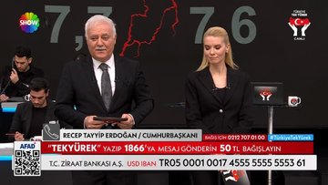 Cumhurbaşkanı Erdoğan: İnşallah bu akşam rekor kırılacak