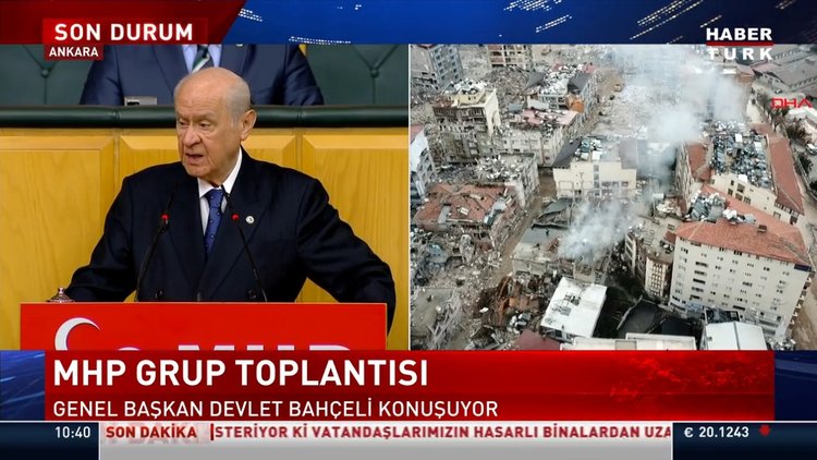 MHP lideri Bahçeli'den açıklamalar