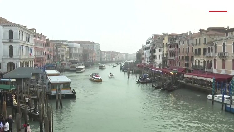 Venedik kanallarında kuraklık alarmı