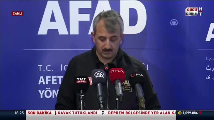AFAD Başkanı deprem hakkında açıklamalarda bulundu...