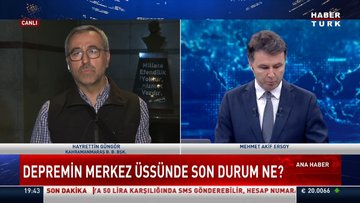 Kahramanmaraş Büyükşehir Belediye Başkanı Hayrettin Güngör'den Habertürk'e açıklamalar
