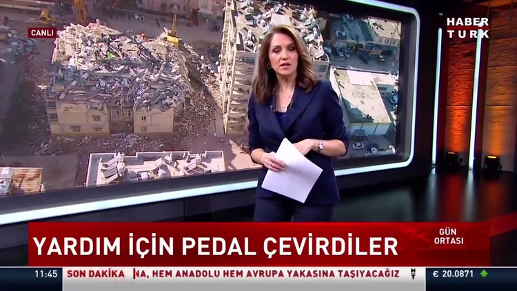 Yardım için pedal çevirdiler