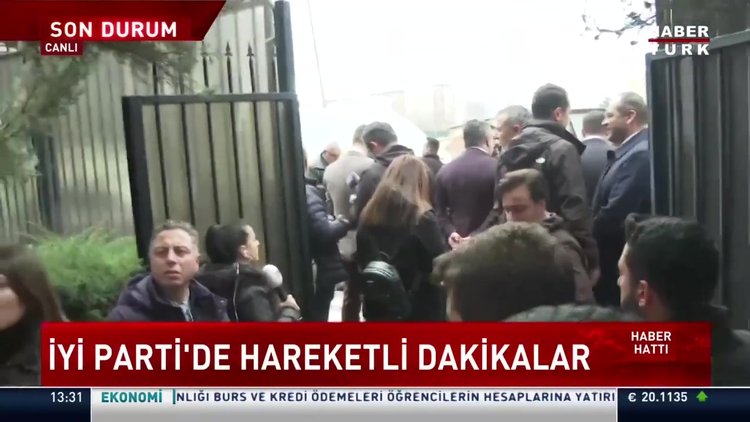 Ekrem İmamoğlu ve Mansur Yavaş İYİ Parti binasında!