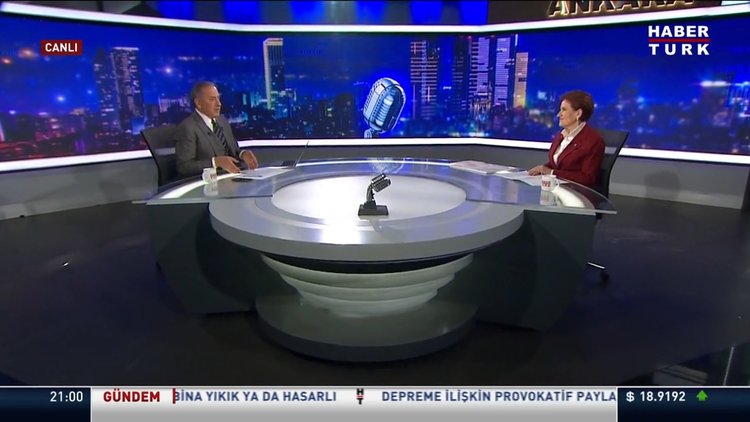 Meral Akşener'den Teke Tek'te Fatih Altaylı'ya açıklamalar