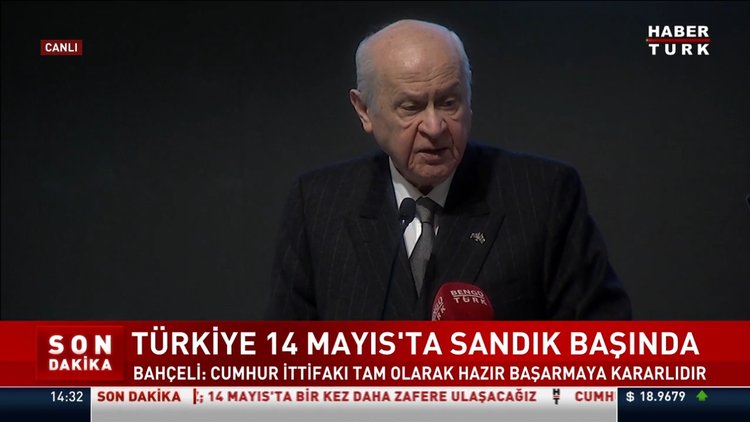 MHP lideri Bahçeli: Fazla yatırılan Hazine yardımı depremzedelere verilsin