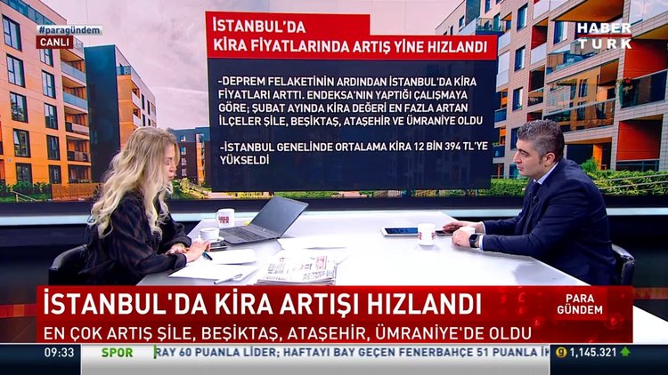 İstanbul'da kira artışı hızlandı
