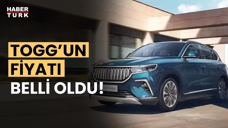 Yerli otomobil Togg&#039;un fiyatı açıklandı!