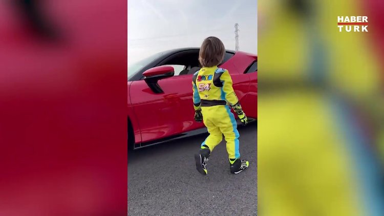 Kenan Sofuoğlu'nun oğlu Zayn sınır tanımıyor!