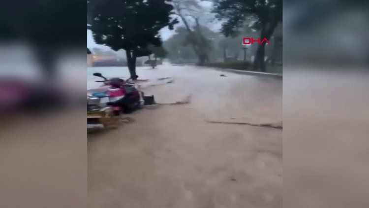 Balıklıgöl sel suyuyla doldu