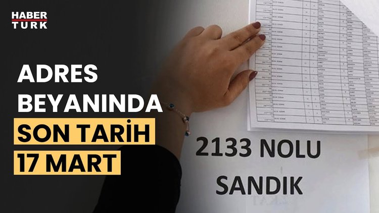 Depremzedelerin oy kullanabilmesi için adres beyanı ve tarih verildi