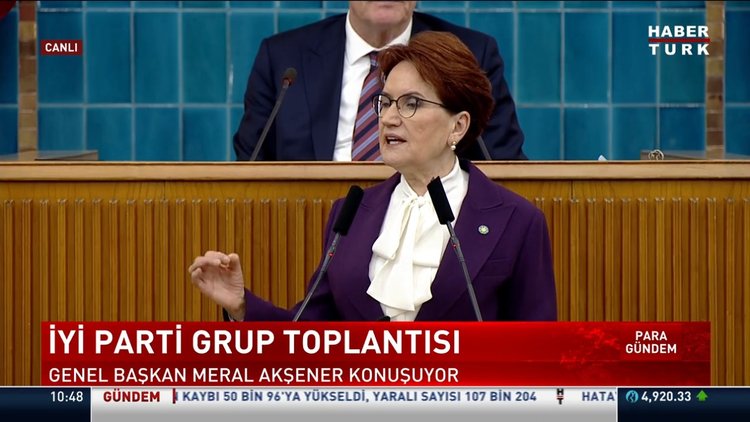 İYİ Parti lideri Akşener'den açıklamalar