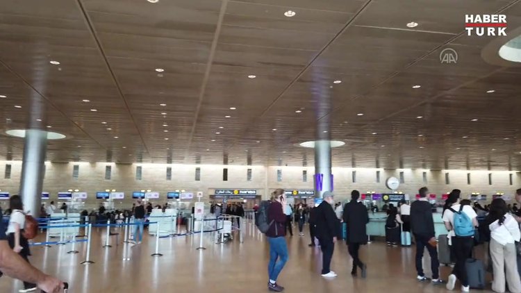 İsrail Ben Gurion Havalimanı'nda grev nedeniyle seferler durduruldu