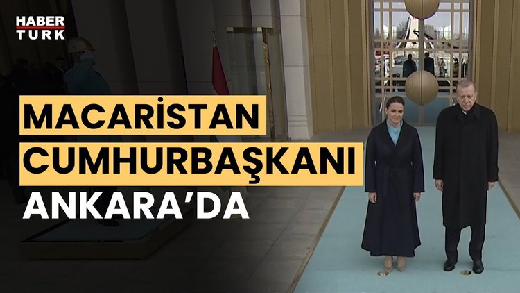 Cumhurbaşkanı Erdoğan, Novak'ı resmi tören ile karşıladı