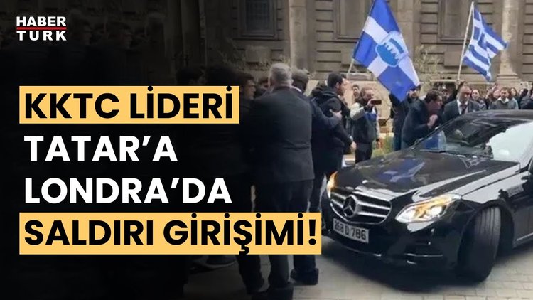 KKTC Cumhurbaşkanı Ersin Tatar&#039;a sözlü saldırı